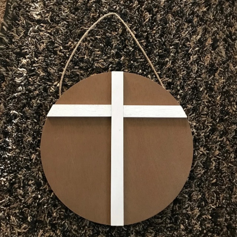 Cross decor 12 inches across